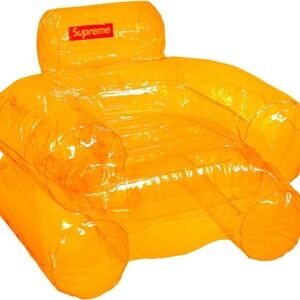 Supreme Inflatable Chair Amber FW18 Brand‎ New Unopened US Seller